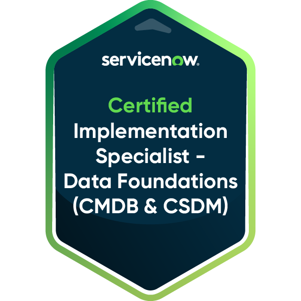 CIS – DF (CMDB & CSDM)